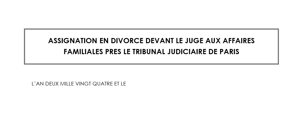Assignation