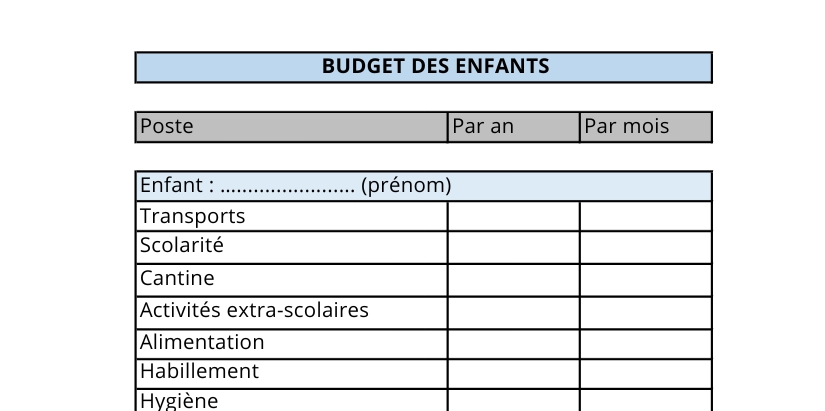 Fixation de la contribution on fait comment (1)